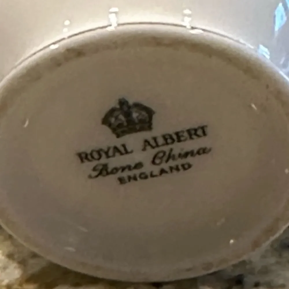 Vintage Royal Albert Masquerade Creamer Bone China replacement piece